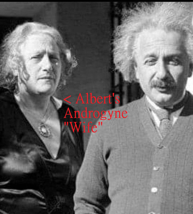 Divine Androgyne Albert Einstein