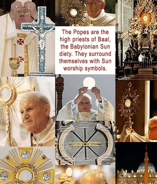 Pagan Sun Rome Nazi Usa Vatican Pope