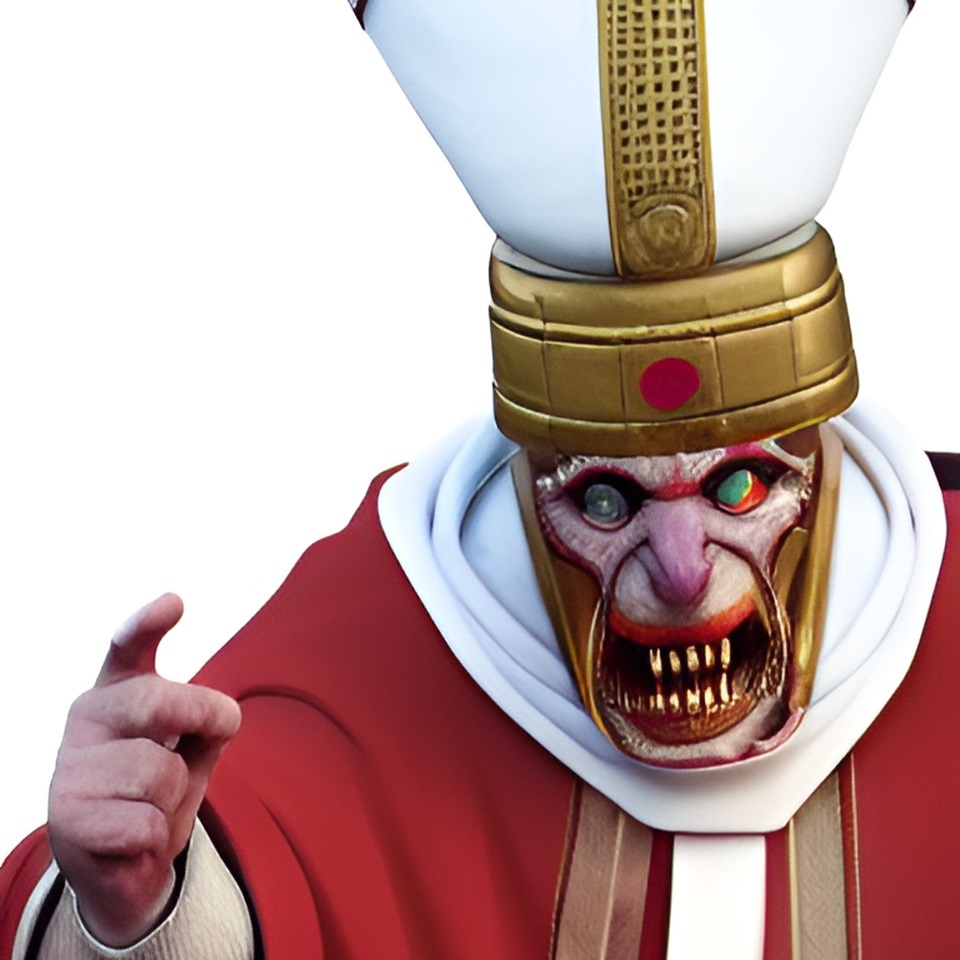 Evil Pope Demon