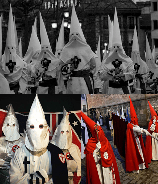 Pagan KKK White Supremacist Vatican Catholic Church