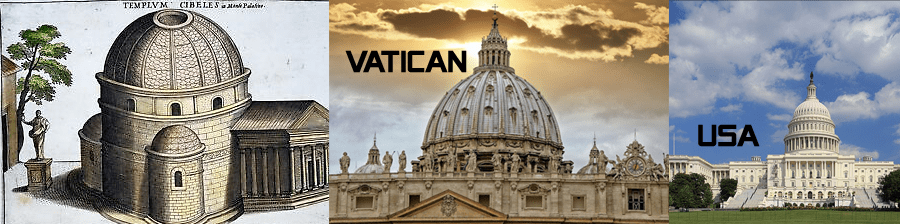 Pagan Temples Vatican City USA Government